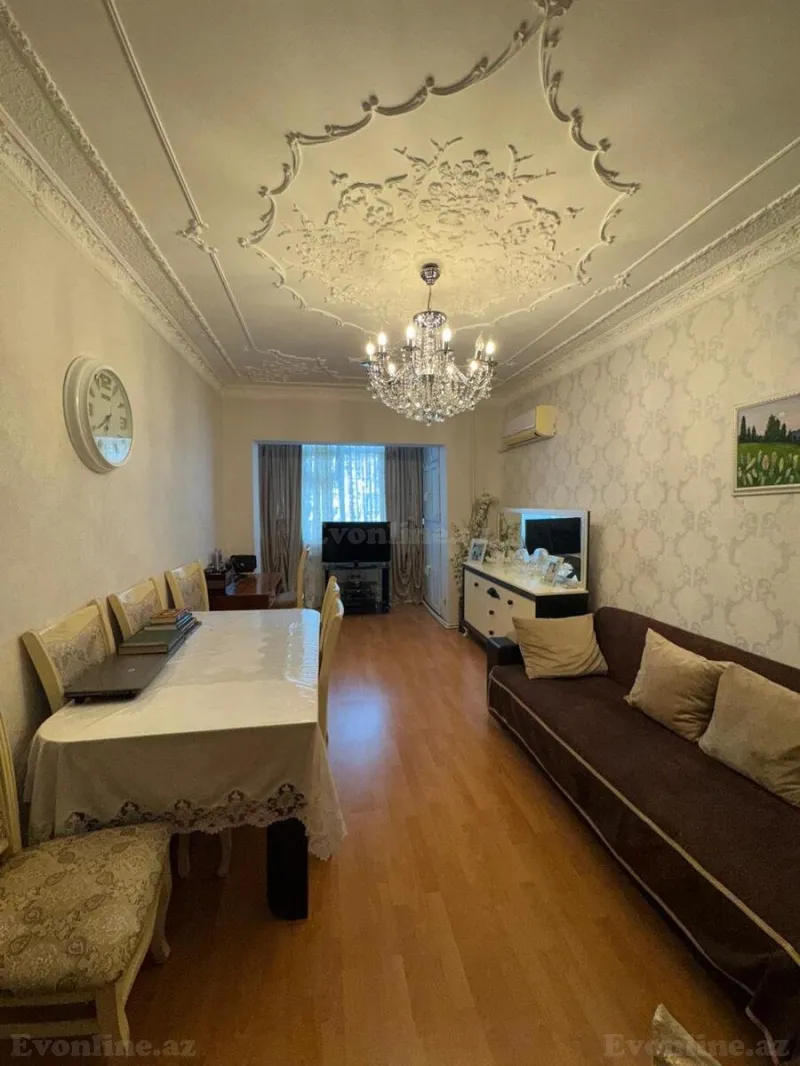 Satılır 4 otaqlı Mənzil Köhnə tikili 100 m² Yeni Yasamal - şəkil 8