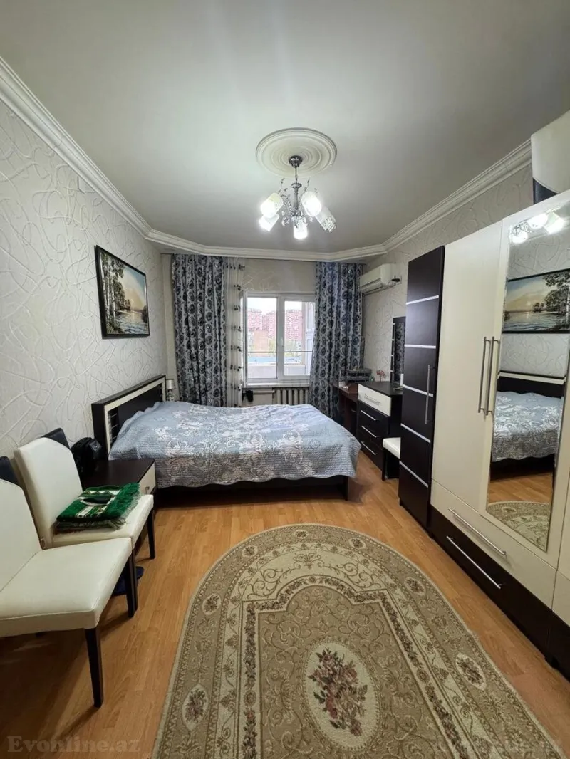 Satılır 4 otaqlı Mənzil Köhnə tikili 100 m² Yeni Yasamal - şəkil 9