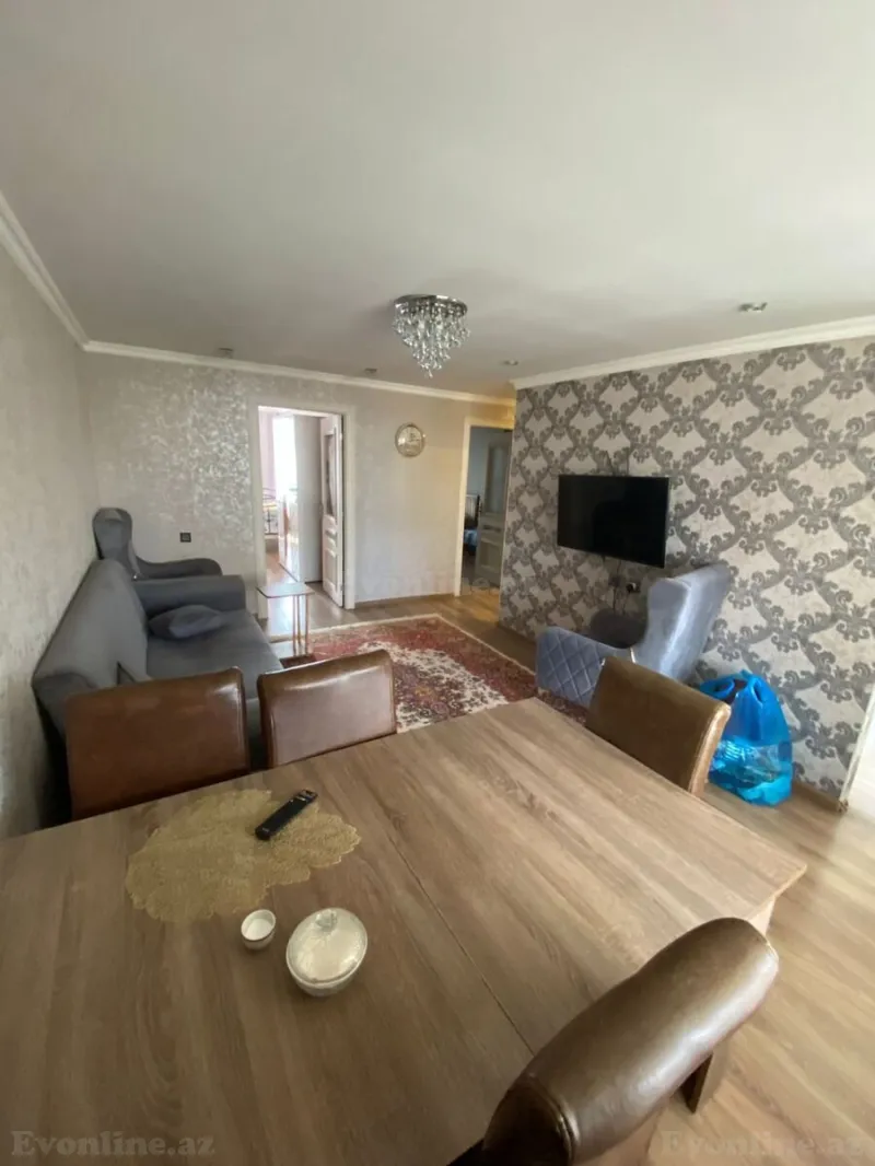 3 otaqlı Mənzil 75 m² Elmlər Akademiyası m. Satılır