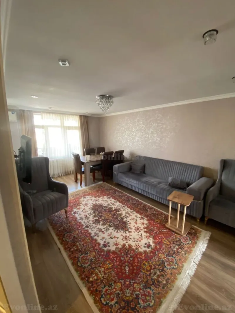 Satılır 3 otaqlı Mənzil Köhnə tikili 75 m² Elmlər Akademiyası m. - şəkil 3