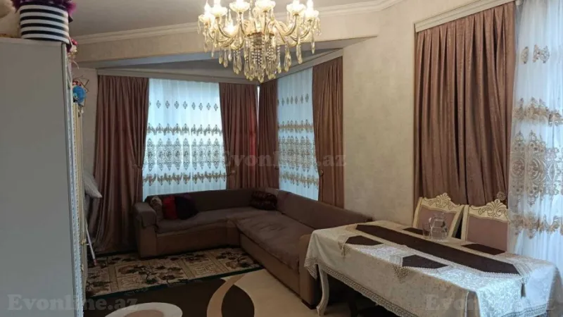 Kirayə verilir 3 otaqlı Mənzil Yeni tikili 120 m² Nərimanov r. - şəkil 2