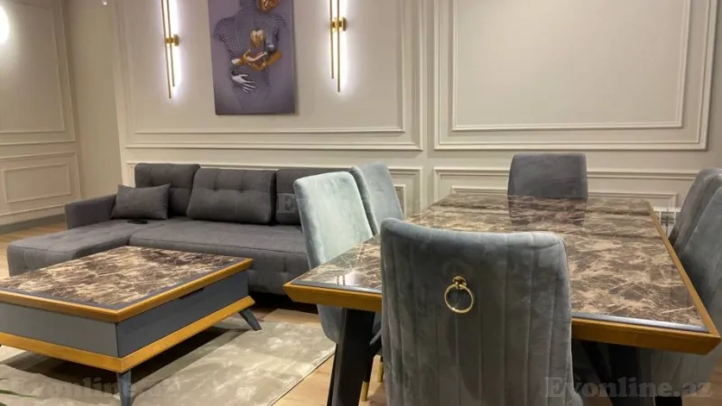 Kirayə verilir 3 otaqlı Mənzil Yeni tikili 110 m² 8 Noyabr m. - şəkil 6