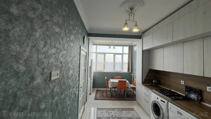 Kirayə verilir 3 otaqlı Mənzil Yeni tikili 96 m² 8-ci mikrorayon - şəkil 17