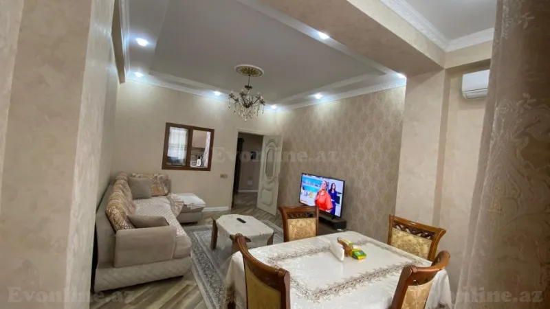 Kirayə verilir 2 otaqlı Mənzil Yeni tikili 60 m² Abşeron r. - şəkil 2