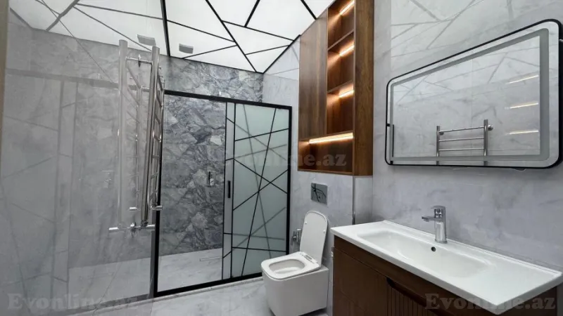 Satılır 3 otaqlı Mənzil Yeni tikili 63 m² Qara Qarayev m. - şəkil 13