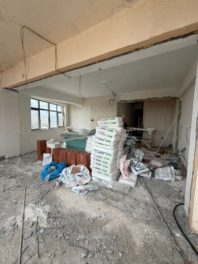 Satılır 3 otaqlı Mənzil Yeni tikili 130 m² İnşaatçılar m. - şəkil 16