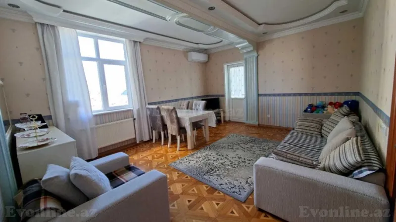 Satılır 2 otaqlı Mənzil Yeni tikili 90 m² Memar Əcəmi m. - şəkil 3