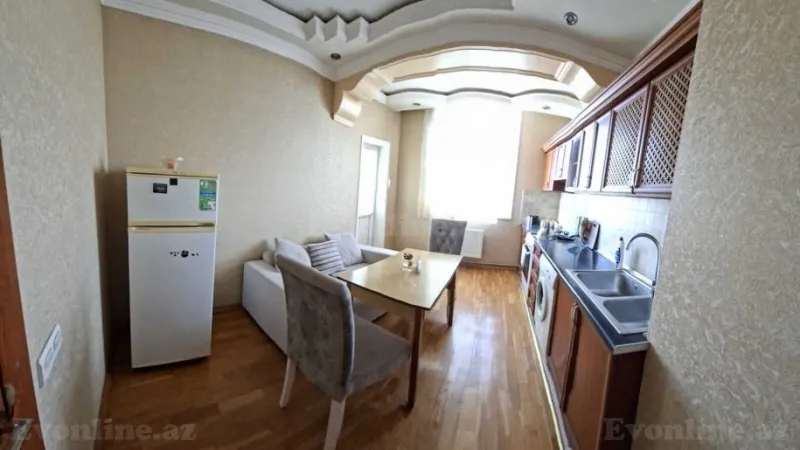 Satılır 2 otaqlı Mənzil Yeni tikili 90 m² Memar Əcəmi m. - şəkil 8