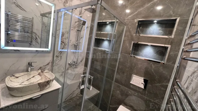 Satılır 2 otaqlı Mənzil Yeni tikili 63 m² Nəsimi r. - şəkil 8