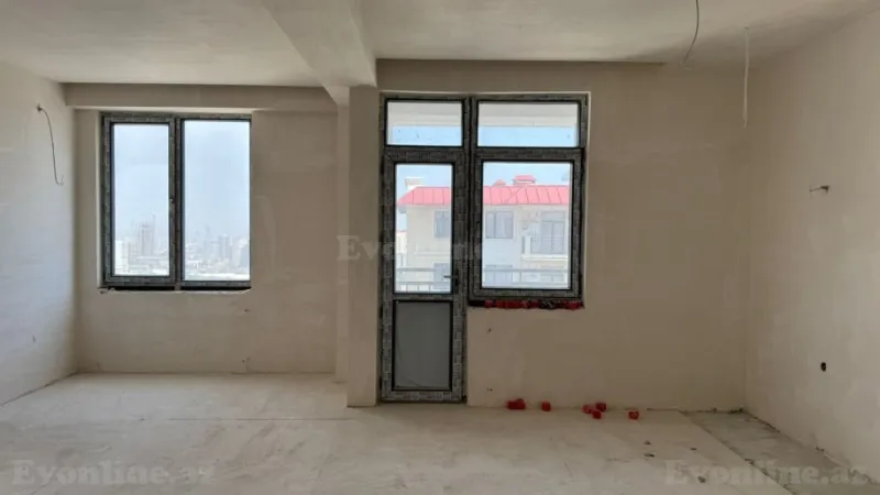 Satılır 3 otaqlı Mənzil Yeni tikili 81 m² İnşaatçılar m. - şəkil 3