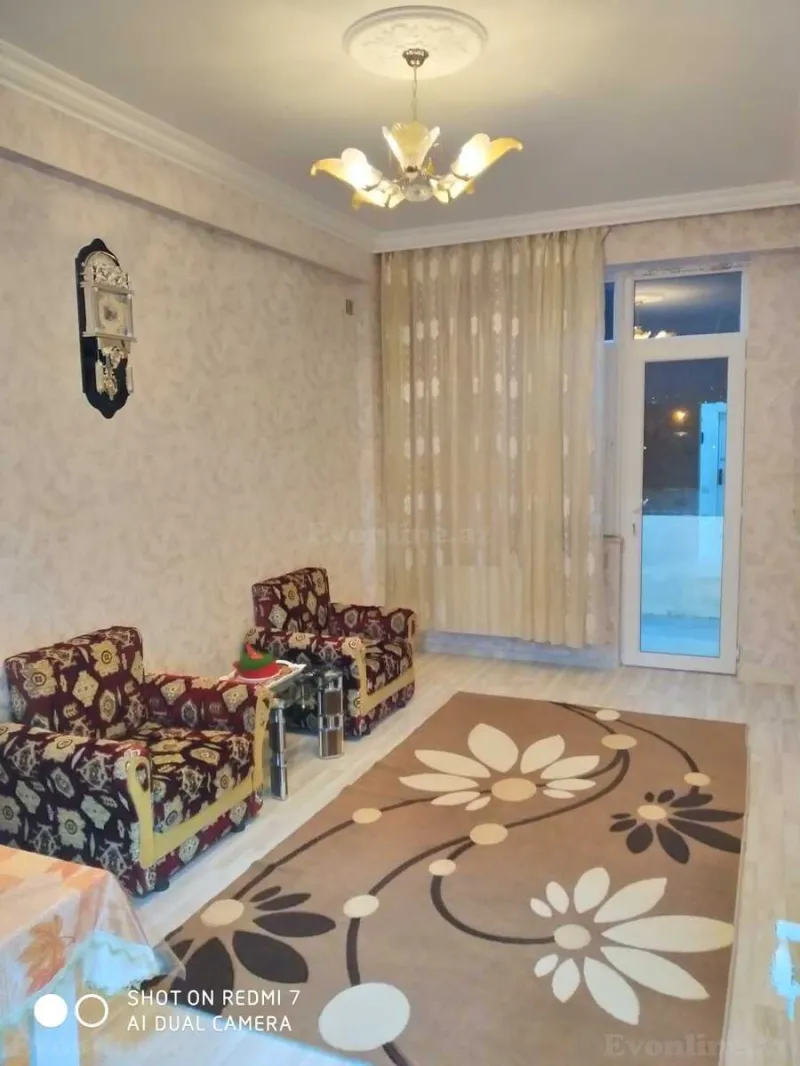 2 otaqlı Mənzil 60 m² Xırdalan Kirayə verilir