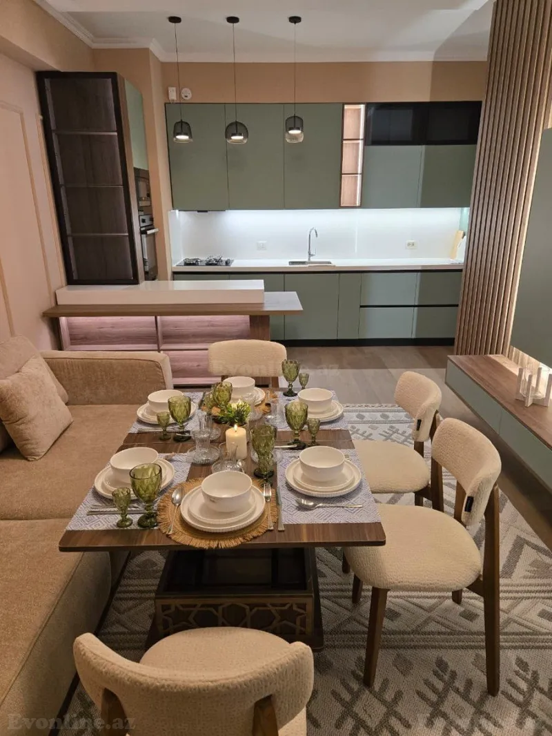 Satılır 3 otaqlı Mənzil Yeni tikili 70 m² Yasamal r. - şəkil 5