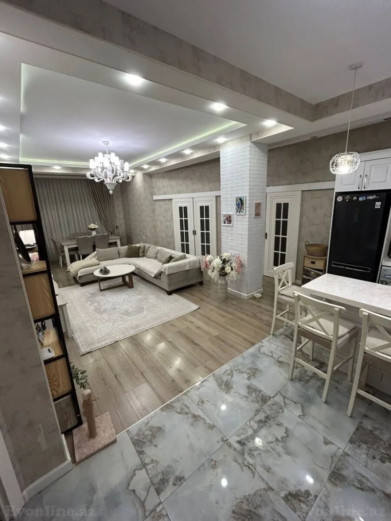 Satılır 4 otaqlı Mənzil Yeni tikili 87 m² İnşaatçılar m. - şəkil 4