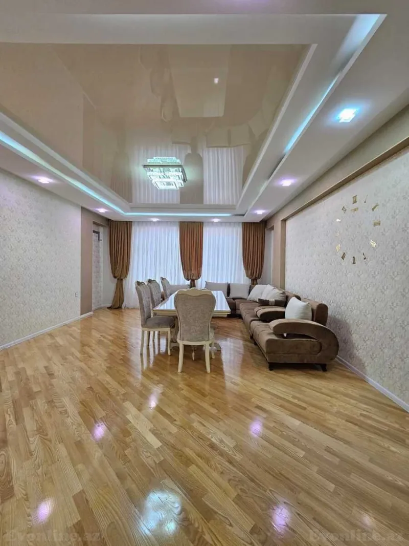 Kirayə verilir 3 otaqlı Mənzil Yeni tikili 156 m² Nizami r. - şəkil 2