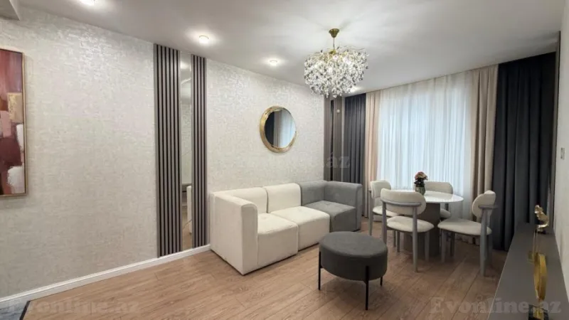 Satılır 2 otaqlı Mənzil Köhnə tikili 45 m² Elmlər Akademiyası m. - şəkil 2