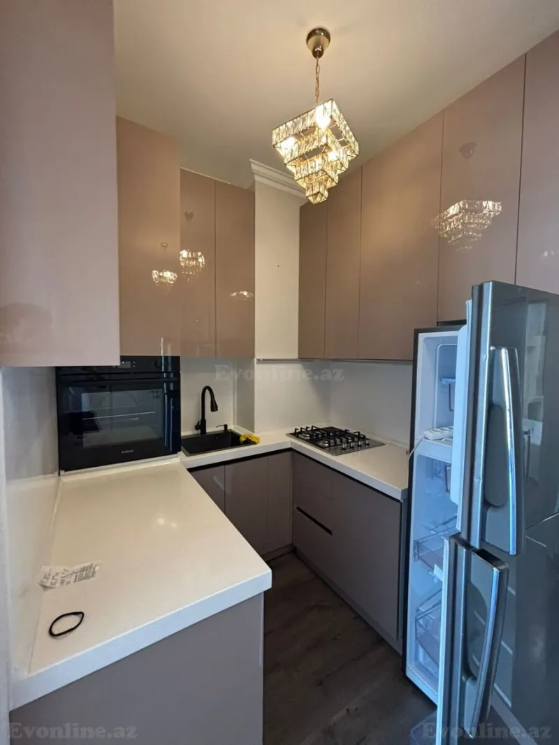 Kirayə verilir 2 otaqlı Mənzil Yeni tikili 50 m² Yasamal - şəkil 3