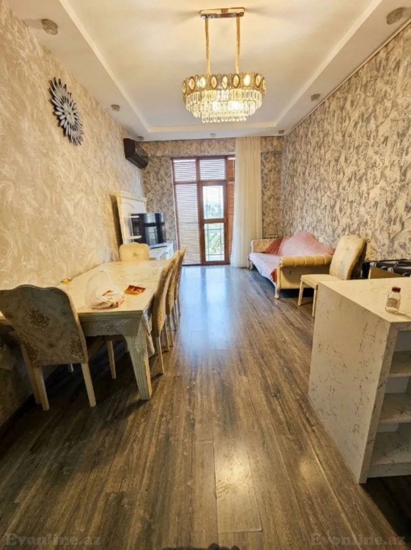 Satılır 2 otaqlı Mənzil Yeni tikili 50 m² Qara Qarayev m. - şəkil 2