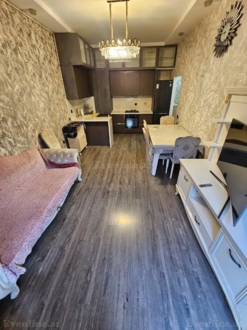 Satılır 2 otaqlı Mənzil Yeni tikili 50 m² Qara Qarayev m. - şəkil 3