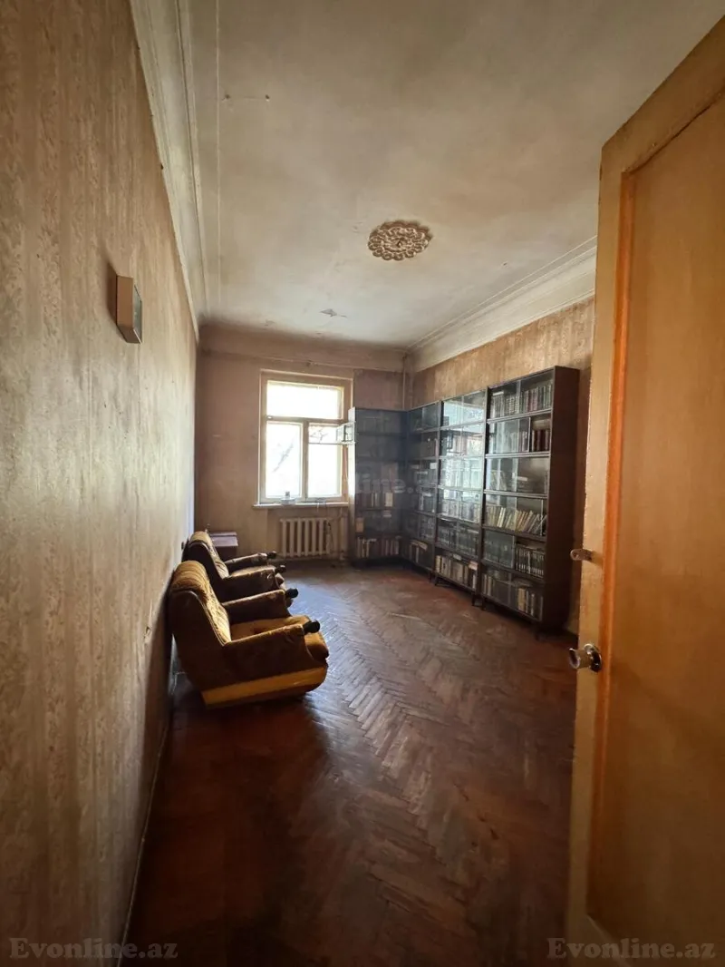 Satılır 3 otaqlı Mənzil Köhnə tikili 105 m² Nizami m. - şəkil 8