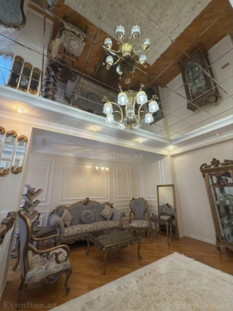 Satılır 3 otaqlı Mənzil Yeni tikili 132 m² 6-cı mikrorayon - şəkil 2