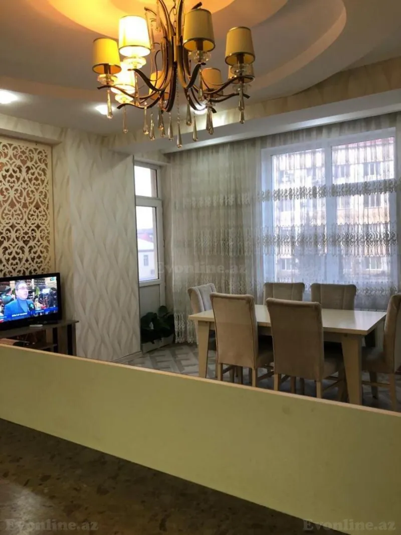 Kirayə verilir 2 otaqlı Mənzil Yeni tikili 90 m² Memar Əcəmi m. - şəkil 4