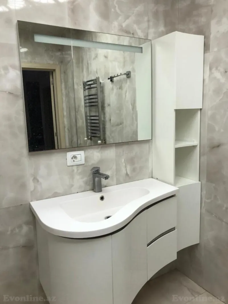 Kirayə verilir 2 otaqlı Mənzil Yeni tikili 90 m² Memar Əcəmi m. - şəkil 14