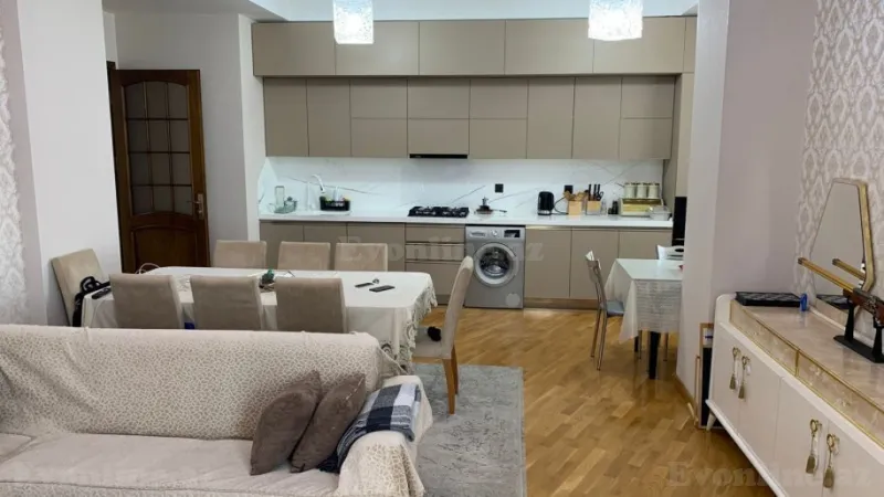 Satılır 3 otaqlı Mənzil Yeni tikili 105 m² Elmlər Akademiyası m. - şəkil 2