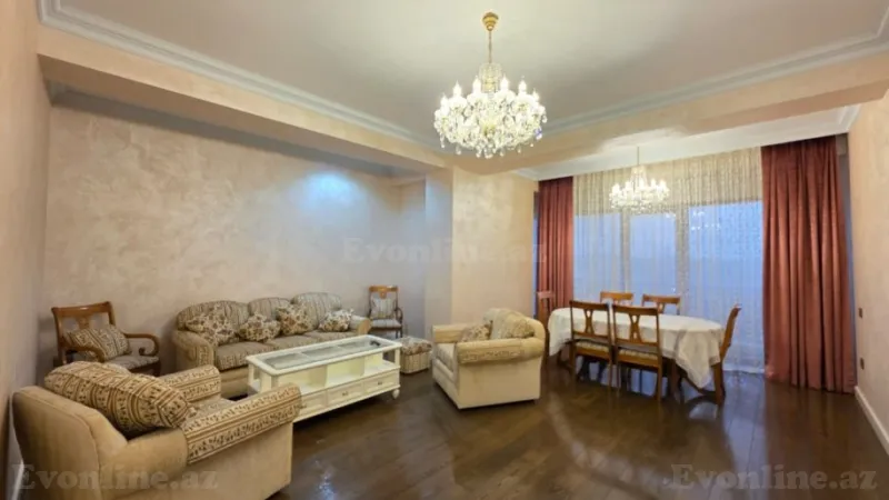 Kirayə verilir 3 otaqlı Mənzil Yeni tikili 160 m² Nərimanov r. - şəkil 4