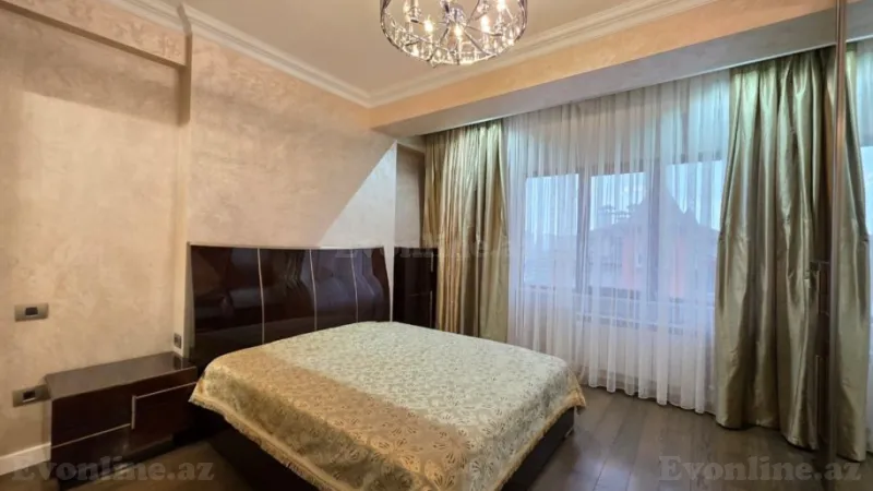 Kirayə verilir 3 otaqlı Mənzil Yeni tikili 160 m² Nərimanov r. - şəkil 8