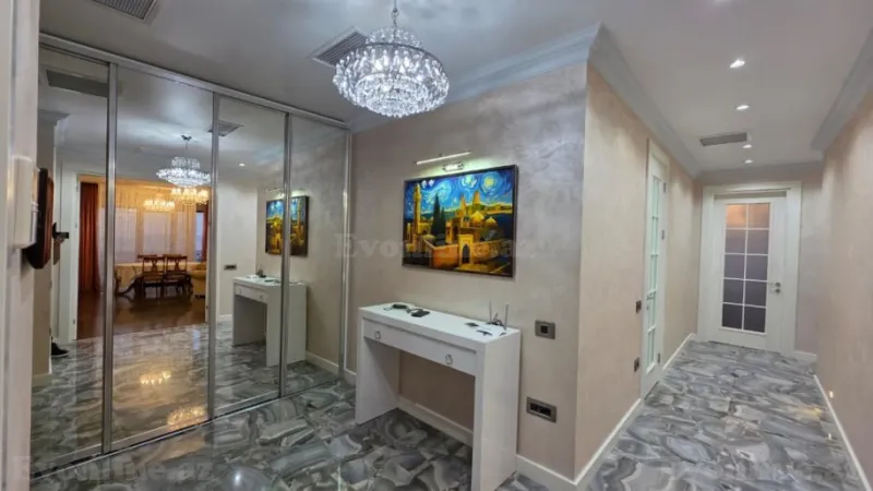 Kirayə verilir 3 otaqlı Mənzil Yeni tikili 160 m² Nərimanov r. - şəkil 21