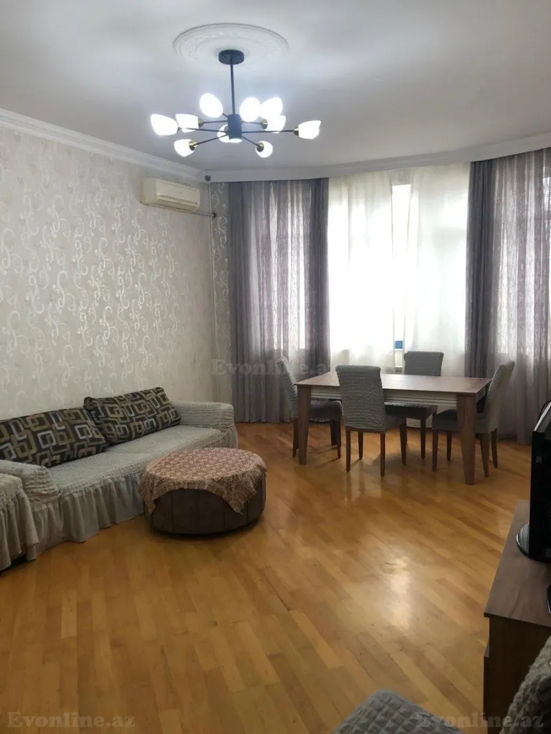 Kirayə verilir 3 otaqlı Mənzil Yeni tikili 130 m² Nəriman Nərimanov m. - şəkil 7
