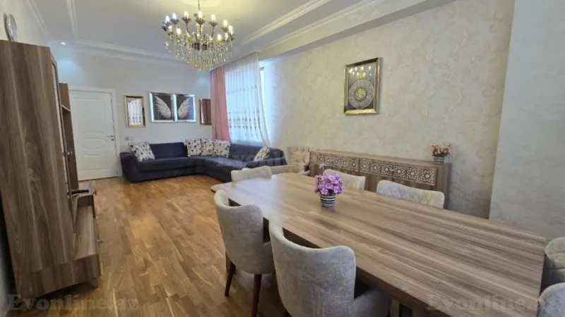 Satılır 3 otaqlı Mənzil Yeni tikili 115 m² Qara Qarayev m. - şəkil 2