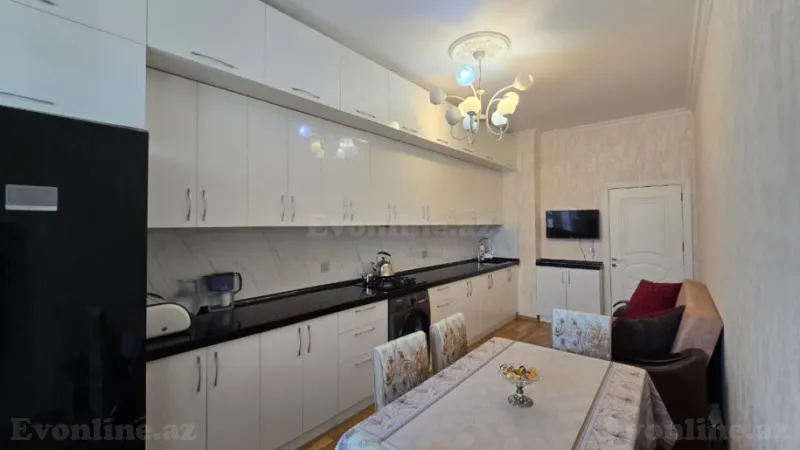 Satılır 3 otaqlı Mənzil Yeni tikili 115 m² Qara Qarayev m. - şəkil 4