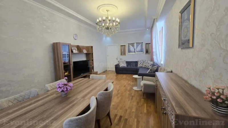 Satılır 3 otaqlı Mənzil Yeni tikili 115 m² Qara Qarayev m. - şəkil 12