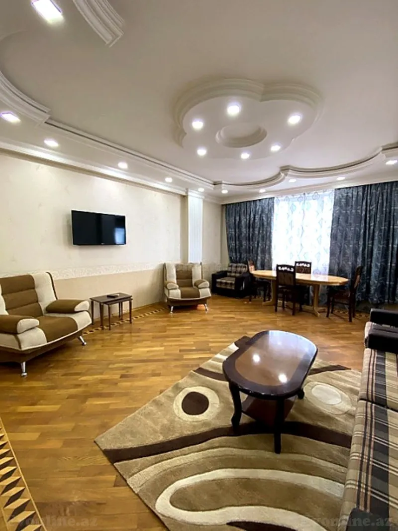 Kirayə verilir 2 otaqlı Mənzil Yeni tikili 98 m² Nizami m. - şəkil 2