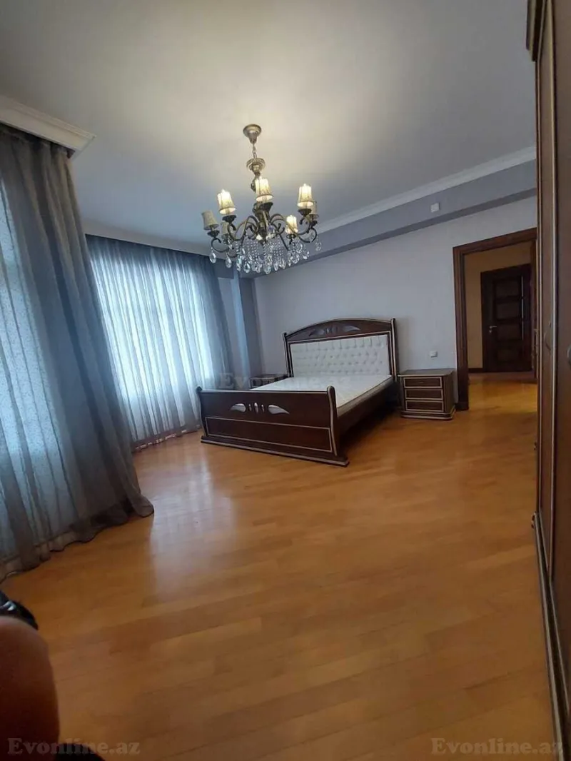 Kirayə verilir 4 otaqlı Mənzil Yeni tikili 160 m² Səbail r. - şəkil 6