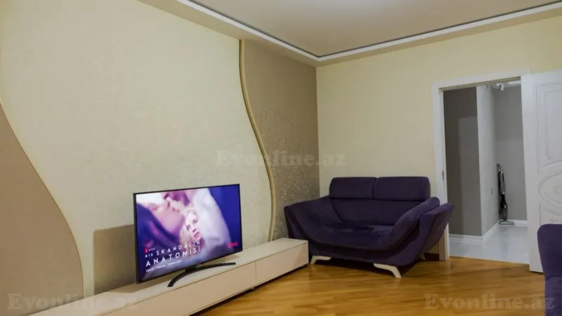 Kirayə verilir 4 otaqlı Mənzil Yeni tikili 100 m² 8 Noyabr m. - şəkil 2