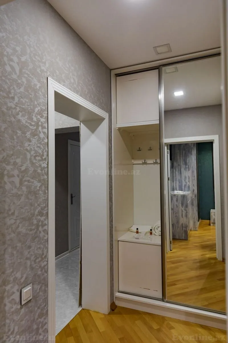 Kirayə verilir 4 otaqlı Mənzil Yeni tikili 100 m² 8 Noyabr m. - şəkil 12