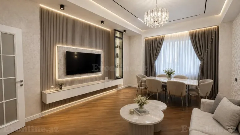 Kirayə verilir 3 otaqlı Mənzil Yeni tikili 145 m² Xətai m.