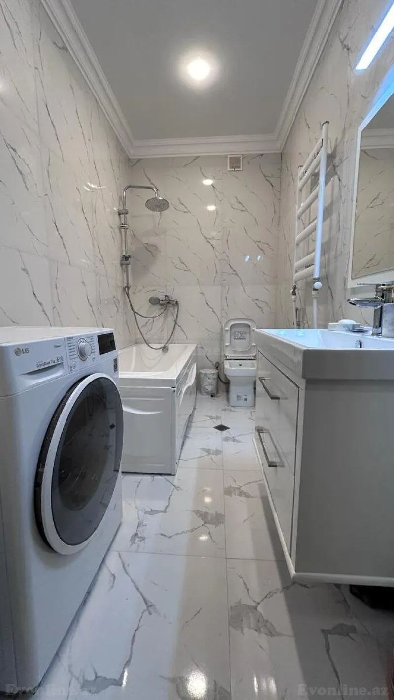 Kirayə verilir 3 otaqlı Mənzil Yeni tikili 87 m² Xətai r. - şəkil 12