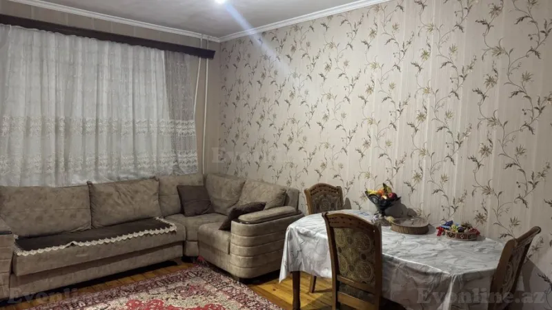 2 otaqlı Mənzil 55 m² 5-ci mikrorayon Satılır