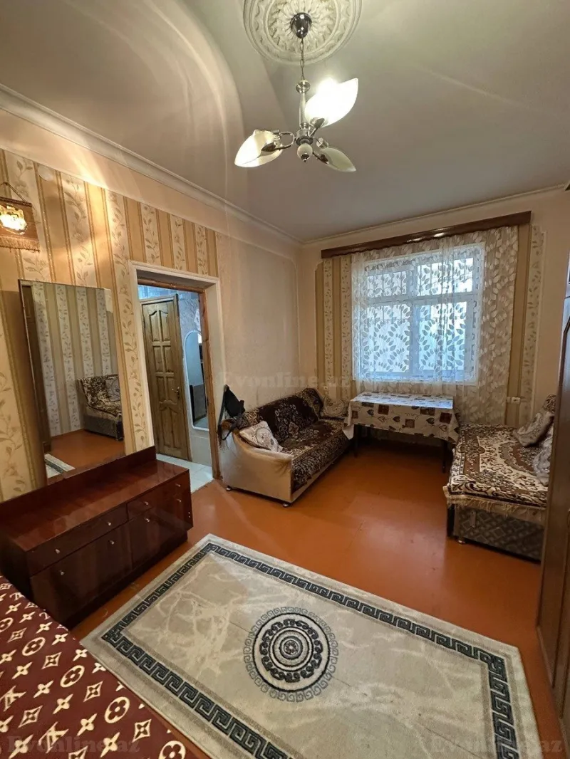 Kirayə verilir 1 otaqlı Mənzil Köhnə tikili 30 m² Əhmədli m. - şəkil 5