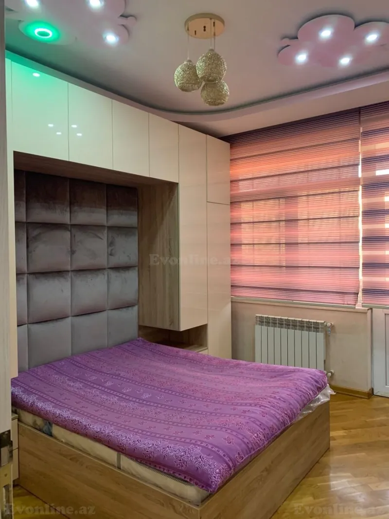 Kirayə verilir 3 otaqlı Mənzil Yeni tikili 110 m² Həzi Aslanov m. - şəkil 2