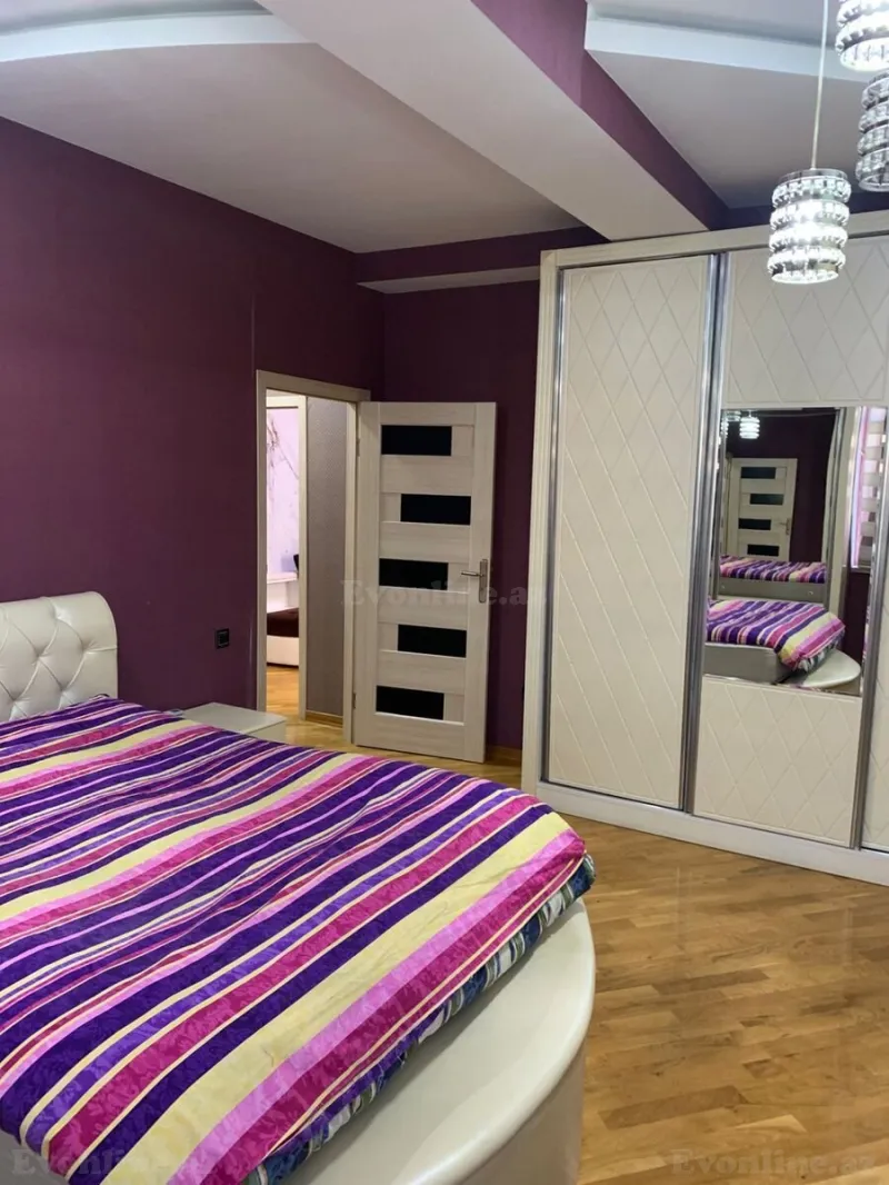 Kirayə verilir 3 otaqlı Mənzil Yeni tikili 110 m² Həzi Aslanov m. - şəkil 5