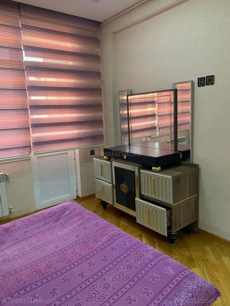 Kirayə verilir 3 otaqlı Mənzil Yeni tikili 110 m² Həzi Aslanov m. - şəkil 13