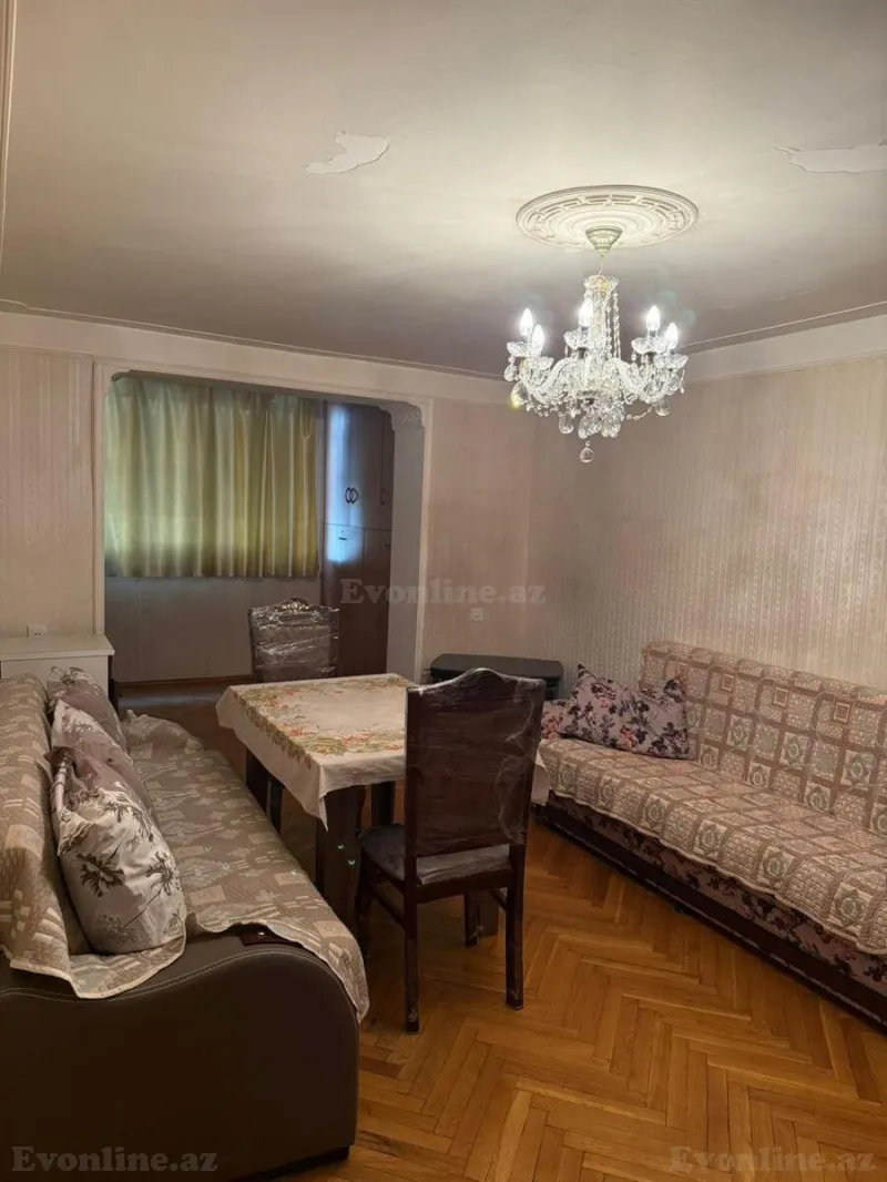 Kirayə verilir 2 otaqlı Mənzil Köhnə tikili 60 m² Elmlər Akademiyası m. - şəkil 2