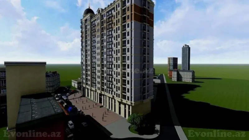 Satılır 2 otaqlı Mənzil Yeni tikili 103 m² Nəriman Nərimanov m. - şəkil 3