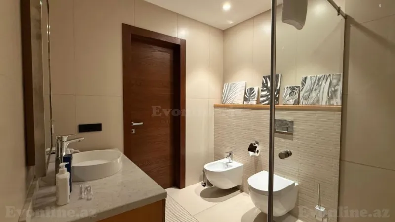 Kirayə verilir 1 otaqlı Mənzil Yeni tikili 55 m² Sabunçu r. - şəkil 5