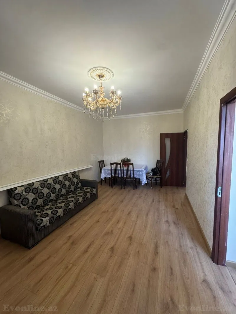 2 otaqlı Mənzil 50 m² 3-cü mikrorayon Kirayə verilir