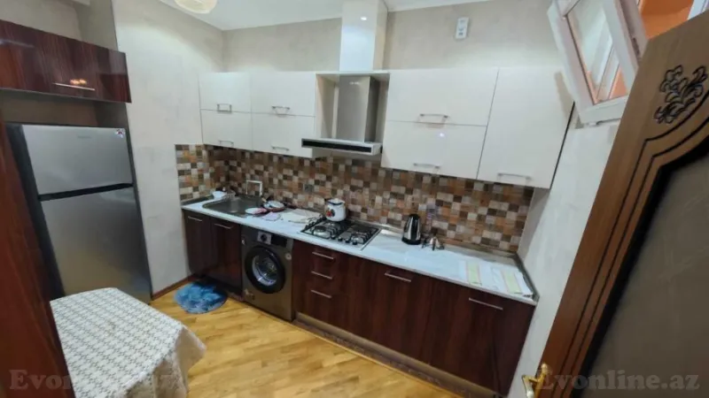Kirayə verilir 2 otaqlı Mənzil Yeni tikili 65 m² Neftçilər m. - şəkil 3